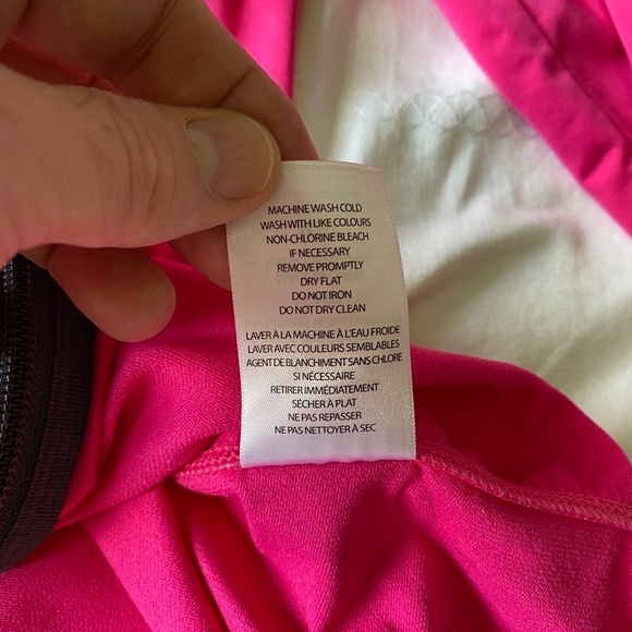 Tuff Athletics Women's Lightweight Pink Athletic Zip Up Hoodie Jacket Medium - Picture 10 of 15